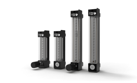 帶有2種測(cè)量管尺寸的可(kě)變面積流量計(ji)Q-Flow